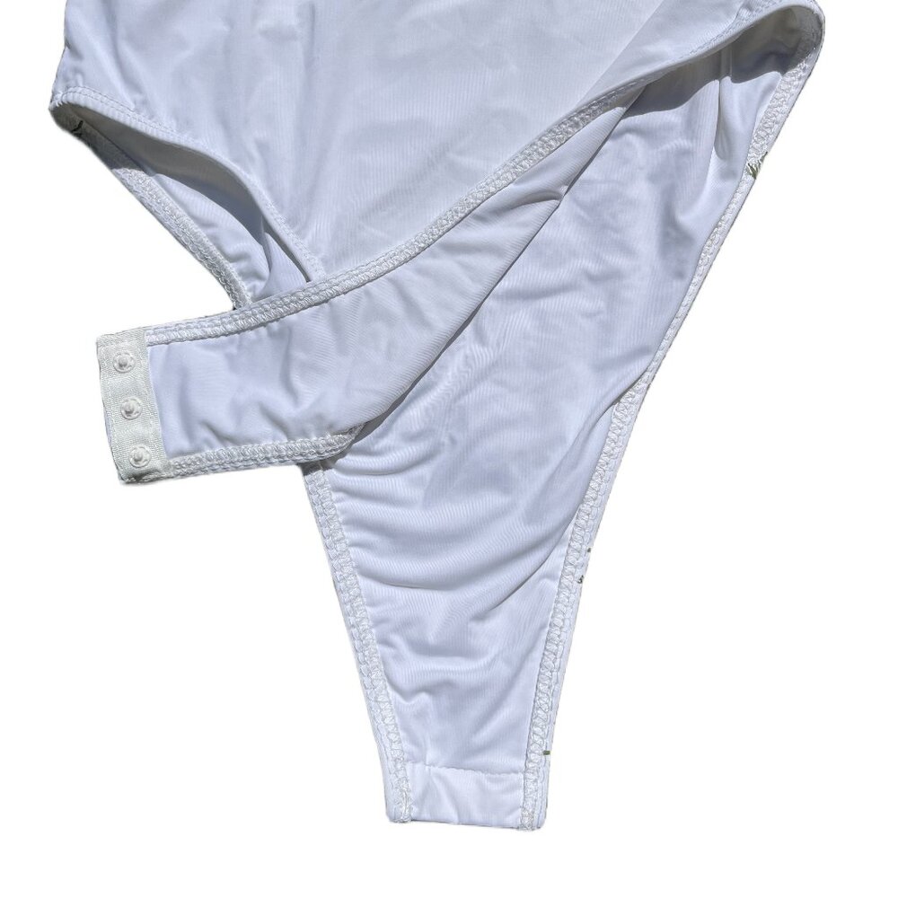 SHEIN Women's White Tank top bodysuit - S/4 - Picture 3 of 3
